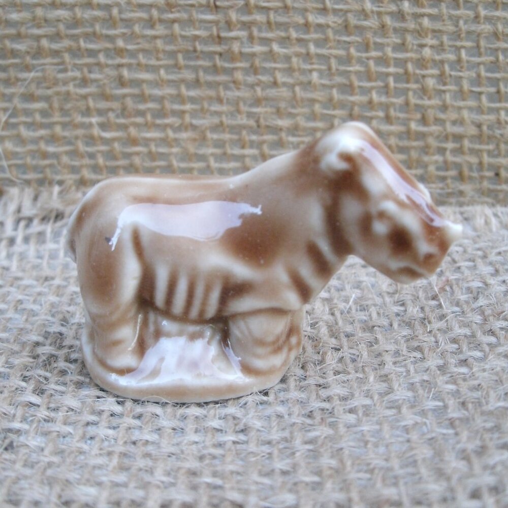 Vintage Wade Whimsies Rhinoceros Figurine